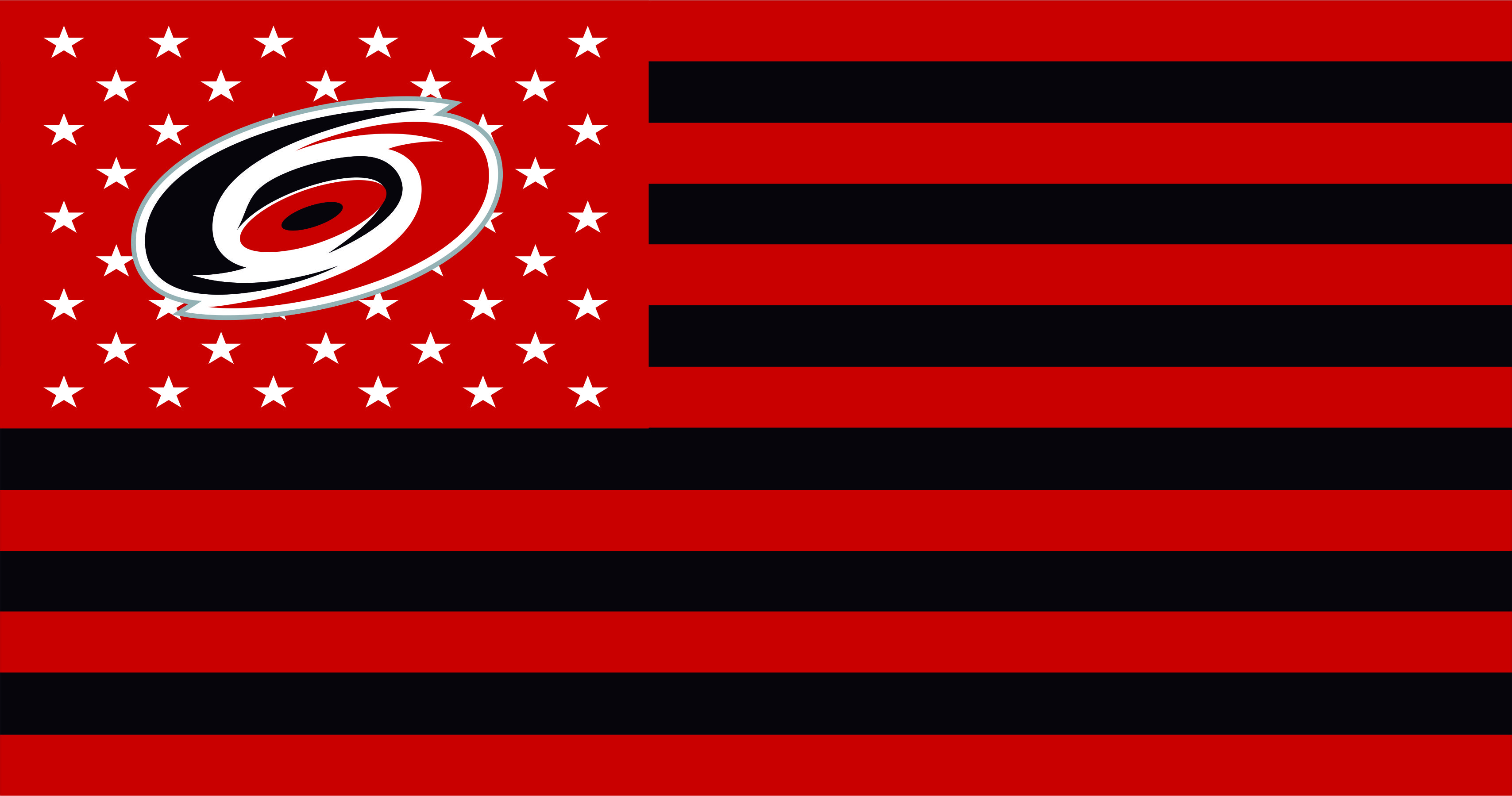 Carolina Hurricanes Flag001 logo iron on paper